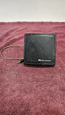 Midland LMR Land Mobile Radio Extension Speaker Model 70-2355 Untested • $12