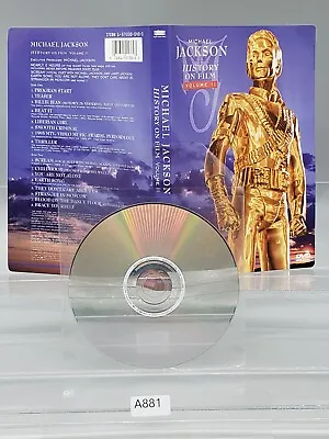 Michael Jackson - HIStory V. 2: On Film (DVD 1998) No Case No Tracking • $4.99