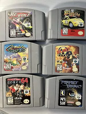 Nintendo 64 Games Lot * Untested * As Is • $70