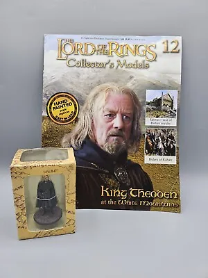 #12 King Theoden ~ Eaglemoss ~ Lord Of The Rings ~ Collectors Model & Magazine • £2