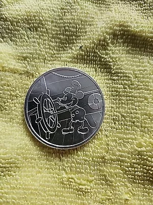 Steamboat Willie 1 Oz Silver Coin With Capsule  • $32