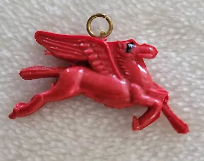 Vintage Cracker Jack Prize Mobil Gas Pegasus Flying Horse Plastic Charm Japan 1  • $7.99
