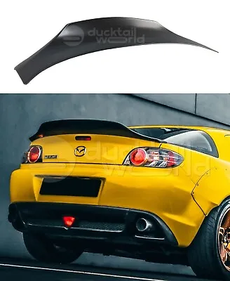 Ducktail Spoiler For Mazda RX-8 2003 - 2012 Rear Trunk Wing Boot Lip SE3P Rotary • $200