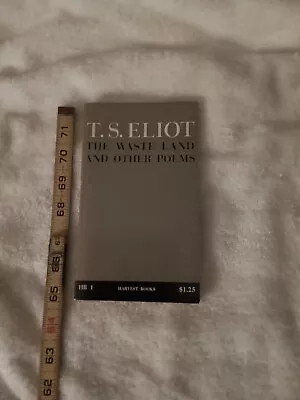 Vintage 1962 The Waste Land And Other Poems By T.S. Eliot Paperback • $5.99