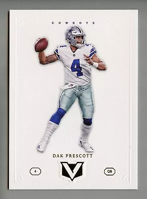 Dak Prescott - 2018 Vertex Base Card# 63 • $7.50