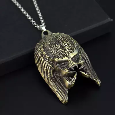 Alien Chain Pendant AVP Predator Necklace Chain Memorabilia Chain Charm  • £4.99