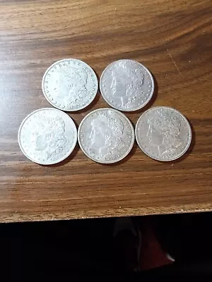 Morgan Silver Dollar Lot Of 5 Coins Pre 1921 • $165