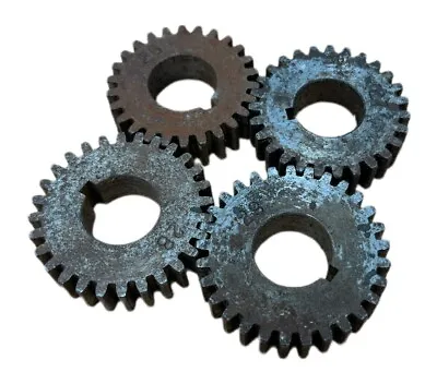 Myford Change Wheel Gears 26 27 28 29 Tooth Used Set Of 4 ML7 ML10 Super 7 Lathe • £25