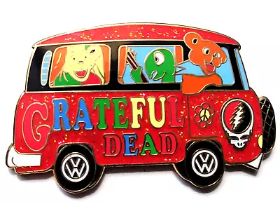 Grateful Dead PIN Vintage Obsolete VW Bus Jerry Garcia And Company Furthur • $12.77