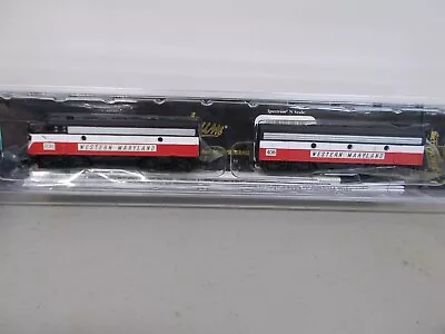 Spectrum ~ Western Maryland F7a & F7b Locomotives ~ Both Powered ~n Scale • $120