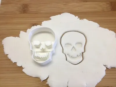 Halloween Cookie Cutter Skull Biscuit Pastry Fondant Cutter • £3.70