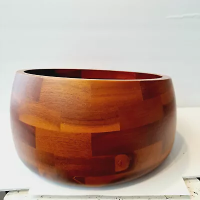 Michael Graves Design Huge Wood Bowl - Wooden Salad Or Chip Bowl • $49.95