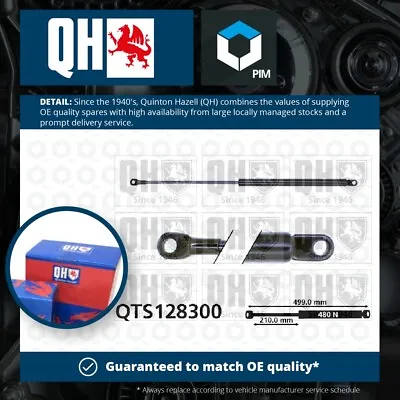 Boot Gas Strut Fits VW GOLF Mk1 1.6D 80 To 83 Spring Lift Tailgate Rear QH New • £16.87