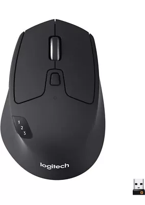 Logitech M720 TRIATHLON Mouse - Black • £37.99