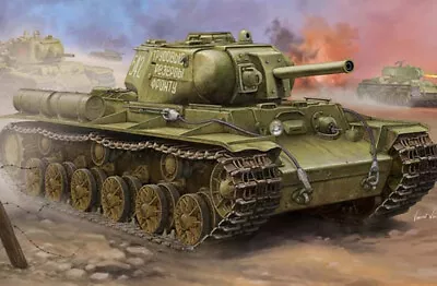 Trumpeter  1/35 Russian KV-8S Heavy Tank Kit #1572 • $36.75