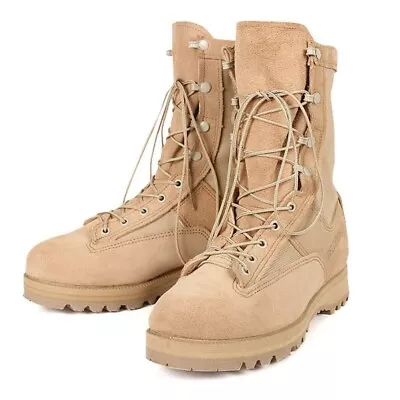 New Genuine US Army-USMC Military Issue Desert Combat Gore-Tex Boots 13 XW Extra • $59.95