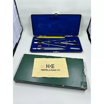 Vintage Drafting Tools K&E Keuffel And Esser Germany Jupiter Drawing Set 55 0309 • $79.99