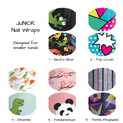 $11.50 • Buy JUNIOR Nail Wraps - Full Sheets (Jamberry)