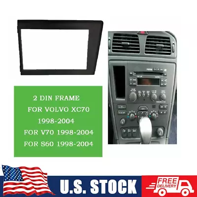 For Volvo S60/V70/XC70 2000-04 Car Stereo Fascia Dash Panel 1 Din Frame Trim Kit • $18.69