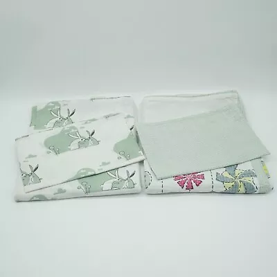 Baby Girls Boys IKEA BUSSIG Cotton Duvet Cover Sets Crib 110x125cm 35x55cm 2X • £18.99