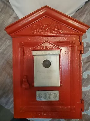 Vintage GAMEWELL Fire Department Alarm Station / Call Box ~ Game Well  COMPLETE • $456