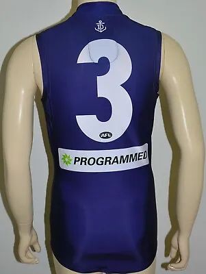 Fremantle Dockers AFL Player Issue Guernsey Starlight Jumper With GPS Pouch • $125