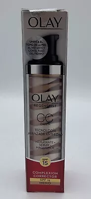 OLAY REGENERIST ADVANCED ANTI-AGEING COMPLEXION CORRECTOR Face DAY CREAM SPF15 • £27.99