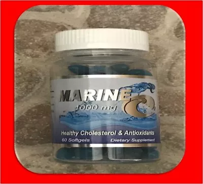 Marine C 1000 Mg Colageno Marino Cholesterol Pure Marine Collagen Hidrolizado • $16