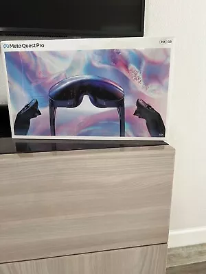 BRAND NEW Meta Quest Pro 256GB (UNOPENED) VR Headset - Black Virtual Reality • $650