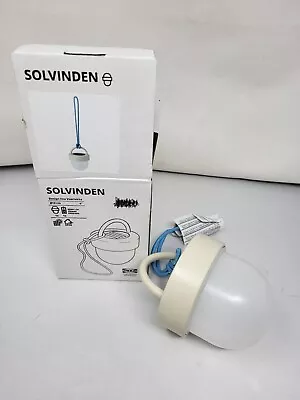 Ikea Solvinden LED Outdoor Solar Powered Pendant Light Lamp 304.845.72 • $24.95