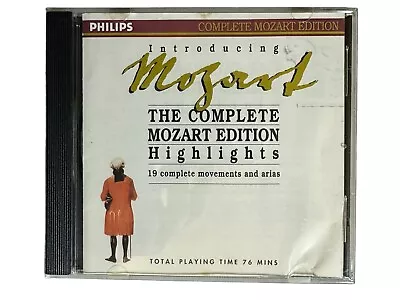 Introducing Mozart The Complete Mozart Edition Philips CD Album (U14) • £3.49