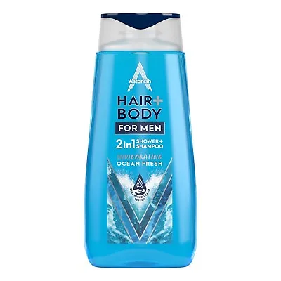 Astonish 2-in-1 Ocean Fresh Shower Gel And Shampoo For Men • £1.49