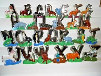 Wade  - Various  SILVER  ALPHABET Letters - Animal Theme - Select The One You • £7.99
