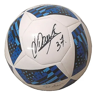 Jelle Van Damme Los Angeles Galaxy Signed MLS Soccer Ball LA Autograph Proof COA • $86.32
