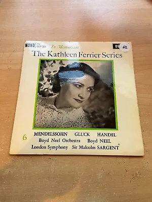 The Kathleen Ferrier Series - Vinyl Record 7 Inch Single • £0.99