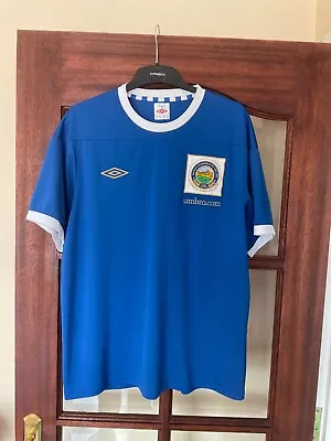 Linfield FC 2011/2012 Anniversary 125 Years Shirt Umbro N Ireland SIZE XL • £49.99