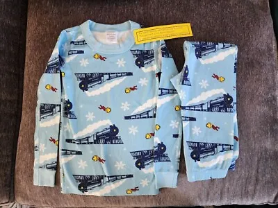 Hanna Andersson The Polar Express Kid's Pajamas Size 5 110 • $25.99