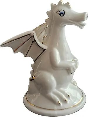 Victoria Bella DW2405 Handcrafted Porcelain Dragon Figurine 5.75  Height • $24.99