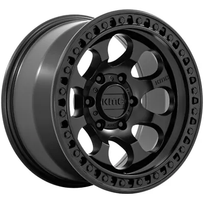 KMC KM550 Riot SBL 18x9 6x4.5  +18mm Satin Black Wheel Rim 18  Inch • $347