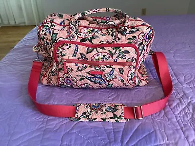 Vera Bradley  Stitched Flowers  Weekender • $55