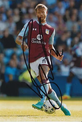 Aston Villa Hand Signed Nathan Baker 6x4 Photo. • £2.99