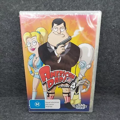  American Dad: Volume 4  Region 4 New And Sealed  • $11