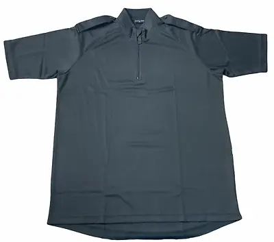 £14.95 • Buy New Male Black Breathable Wicking Shirt With Epaulettes Security Dog Handler
