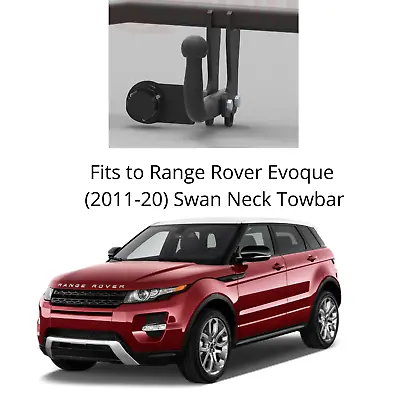 Tow Bar For Range Rover Evoque (2011-20) & 7 Pin Bypass Relay Kit - L112 • £194.99