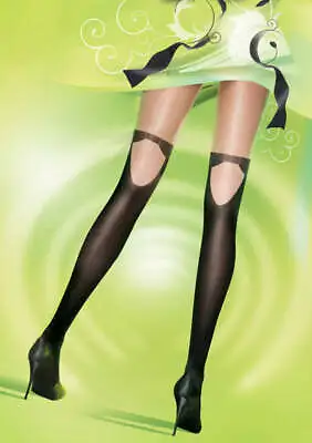 Pretty Polly Mock Hold Up Tights • $9.91