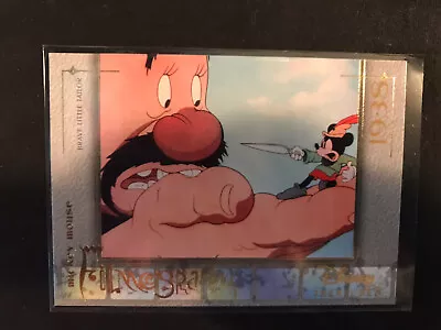 2003 Upper Deck Disney Treasures Mickey Mouse Filmography Card Mm 23 - 1938 • $2.99