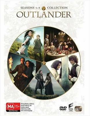 $95.99 • Buy Outlander COMPLETE Season 1-5 DVD : NEW
