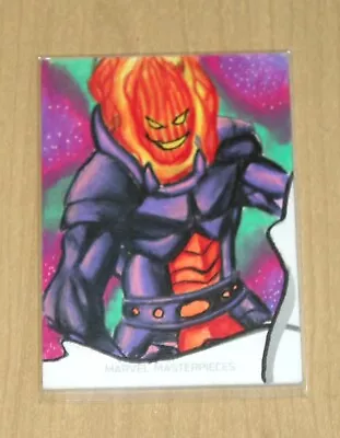 2022 Marvel Masterpieces 1/1 Sketch Card Jhaider Alex Valenzuela DORMAMMU • $59.99