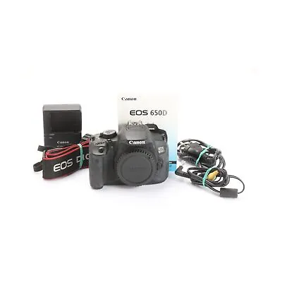 Canon EOS 650D +9 K Shutter Count + Very Good (261148) • £246.07