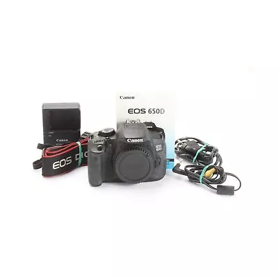 Canon EOS 650D + 9 Thousand Triggers + Very Good (261148) • £204.17